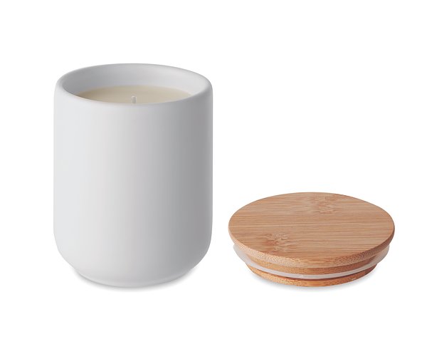 Kerze im Steinguttopf 200 g Chas