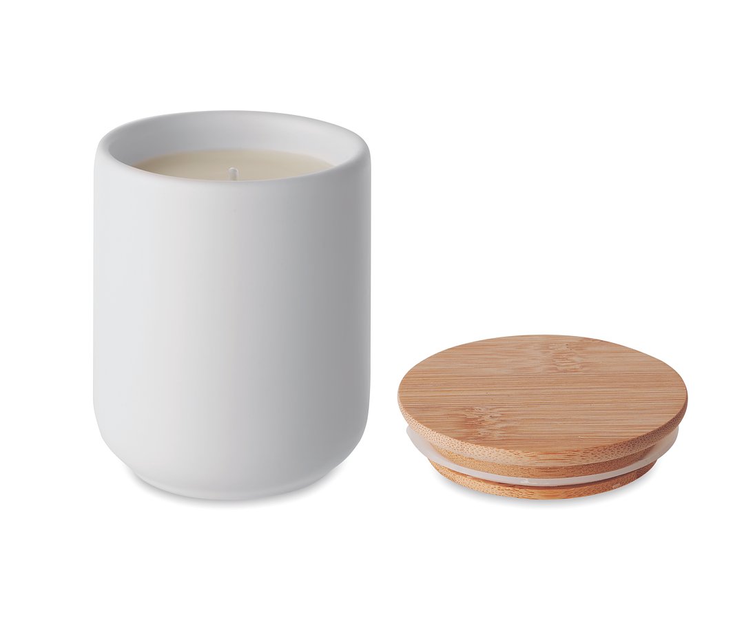 Kerze im Steinguttopf 200 g Chas