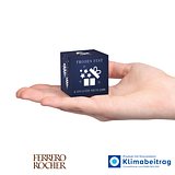 Werbewürfel mit süsser Füllung