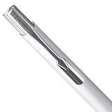 Recycelter Aluminium-Kugelschreiber mit Gummibeschichtung Ruinata