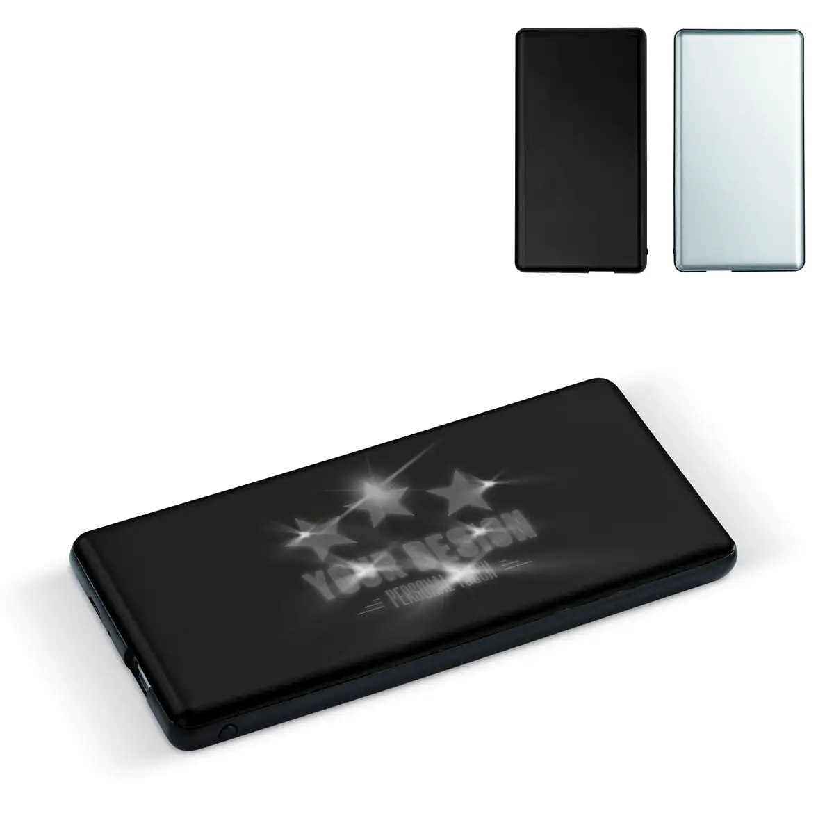 Powerbank 4000mAh mit Logo-Beleuchtung Jürg