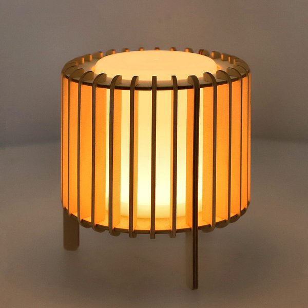 Coollux LED-Lampe Lamella Luna Badrita