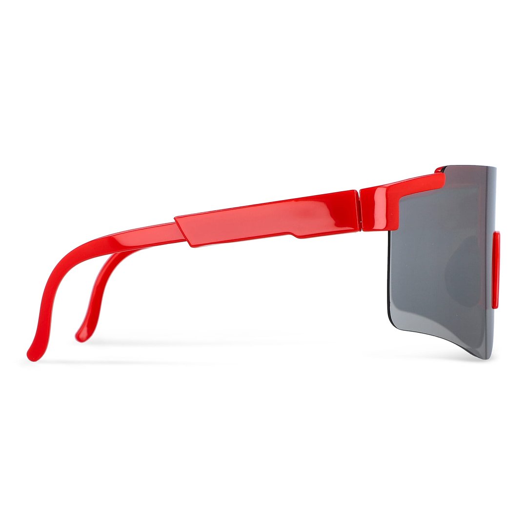 Tom R-PC Sport-Sonnenbrille mit verspiegelten Gläsern UV400 Andri