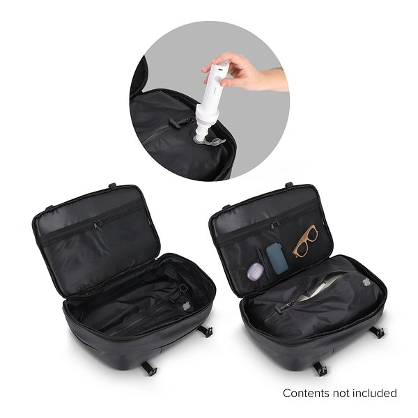 PU-beschichteter Dalston-Rucksack Vakuumrucksack 30 x 15 x 45 cm 20 l Chascilli