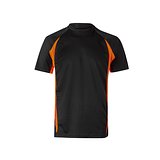 Zweifarbiges technisches T-Shirt mit Bird-Eye-Design (160 g/m²), aus Polyester (100%) Dumerix