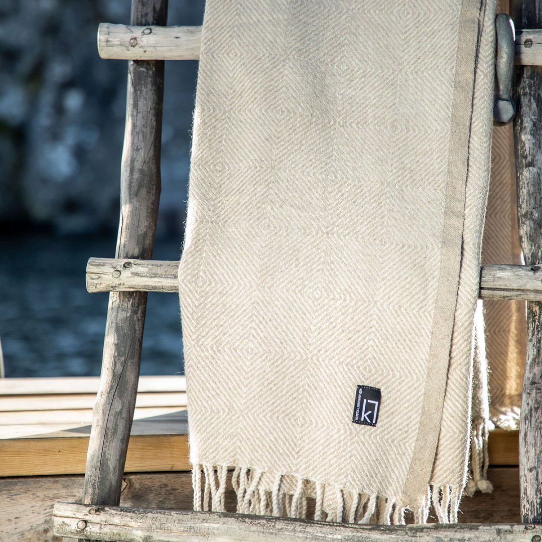 Kosta Linnewafveri Sjövallen Plaid 130x170 cm Retix