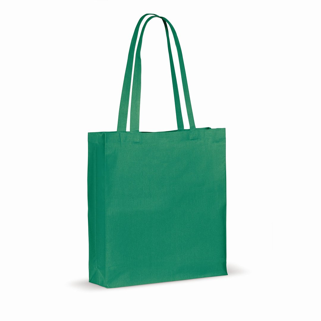 Tasche aus recycelter Baumwolle 140g/m² 38x10x42cm Loretto