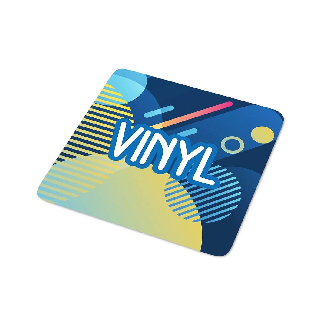 Vinyl Sticker Quadrat 15x15mm Itlinatrs