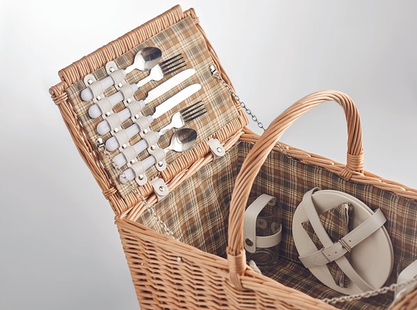 Picknickkorb aus Korbweide Leycieri