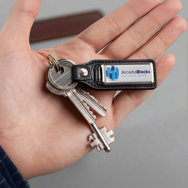 Metallschlüsselanhänger Lüzzatz