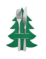 Besteckhalter-Set RPET-Filz Adivich