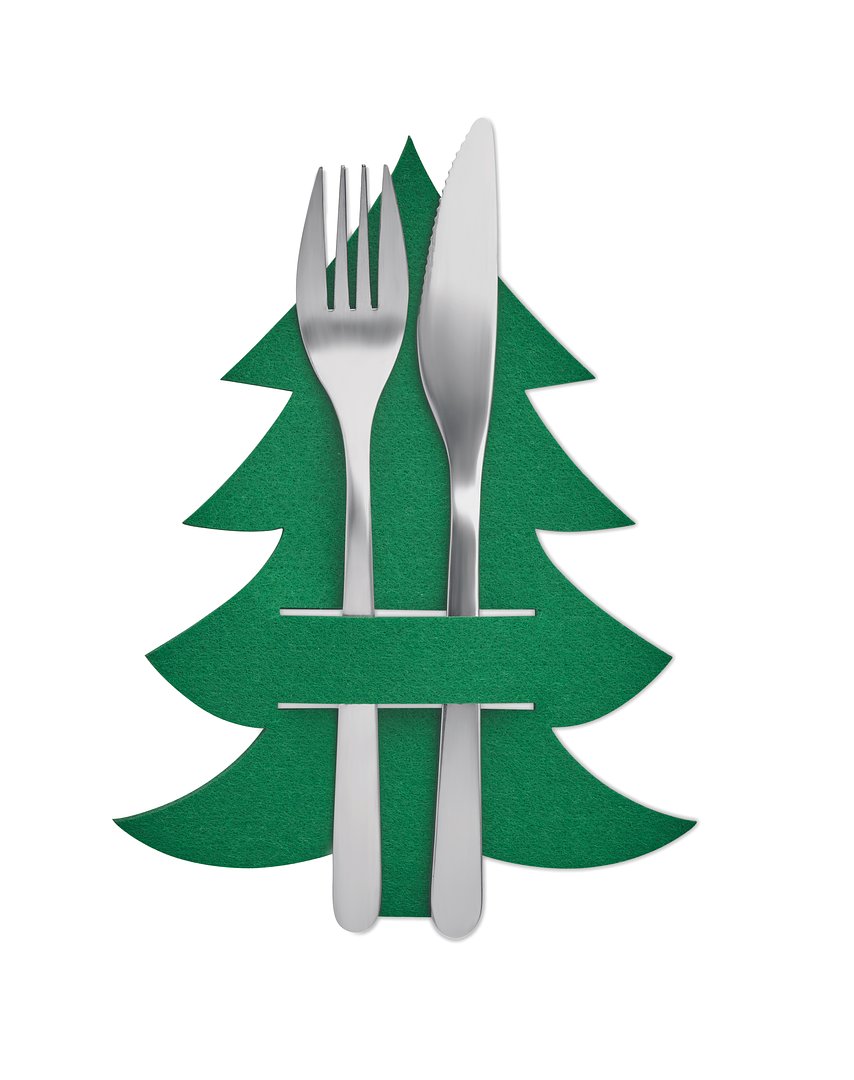 Besteckhalter-Set RPET-Filz Adivich