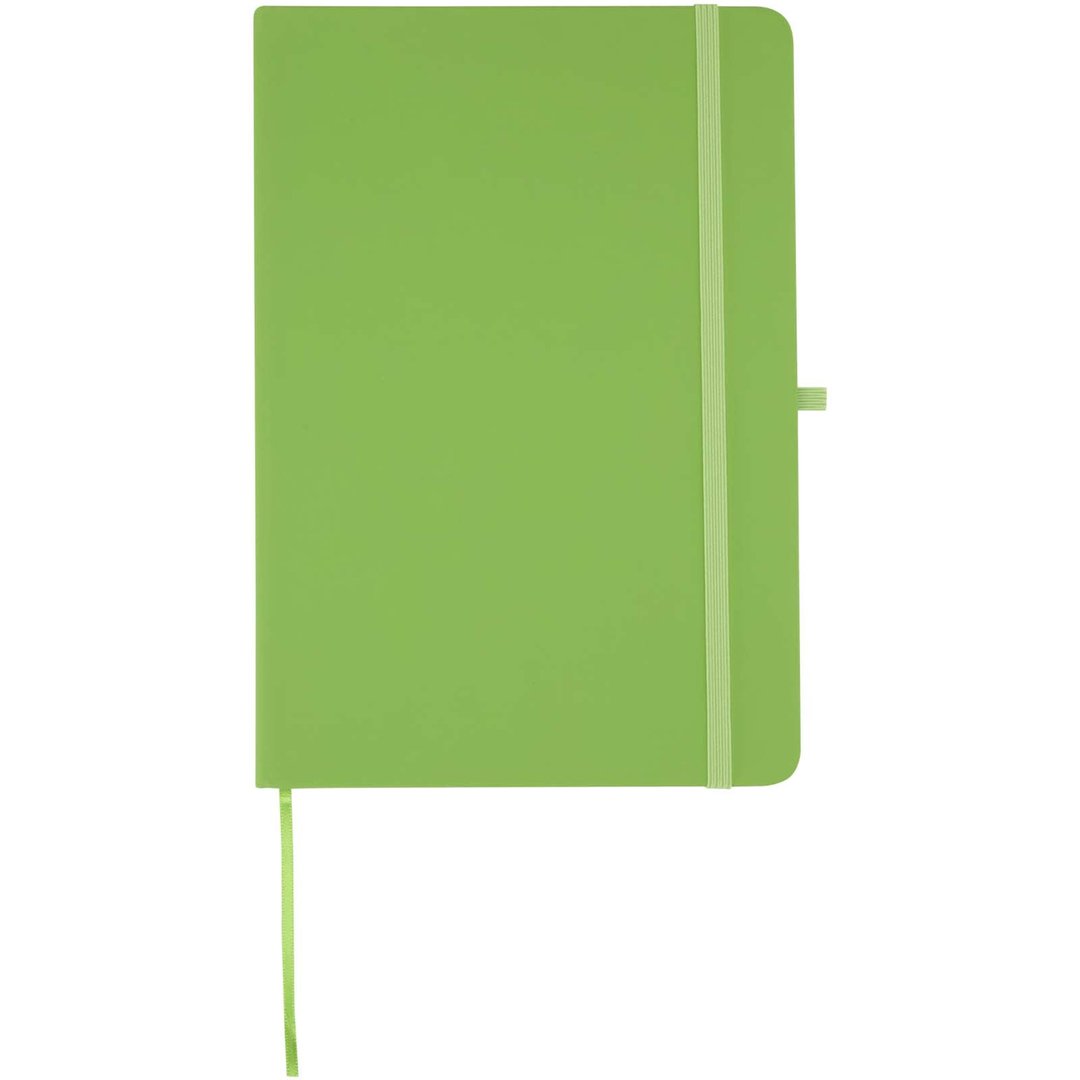 Set A5 Hardcover Notizbuch aus Recyclingpapier und einem Kugelschreiber - Andri