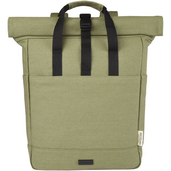 15" GRS Rolltop Laptop-Rucksack aus recyceltem Canvas 15 L - Luri