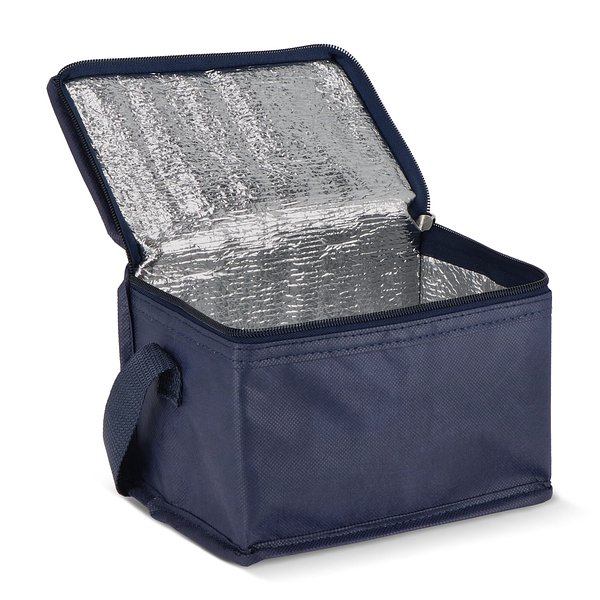 R-PET 6 Dosen-Kühltasche Non Woven 20x 13 x 12,5cm 75g/m² Veili