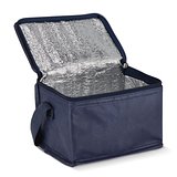 R-PET 6 Dosen-Kühltasche Non Woven 20x 13 x 12,5cm 75g/m² Veili