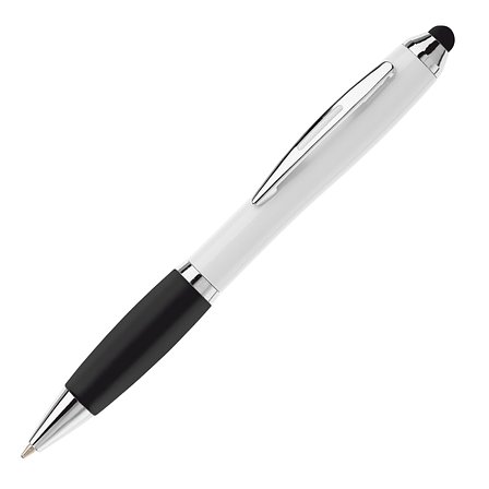Kugelschreiber Hawaï Stylus weiß Fenjasco