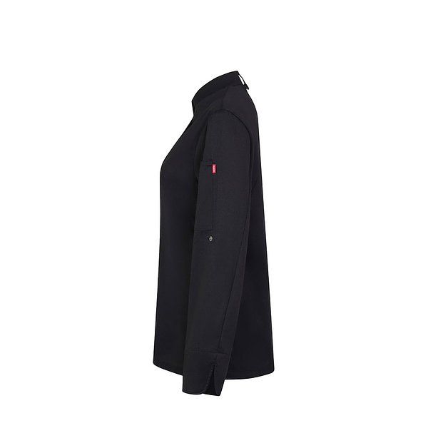 Kochjacke für Damen (190 g/m²), aus Baumwolle (35 %) und recyceltem Polyester (65 %) Jovigen