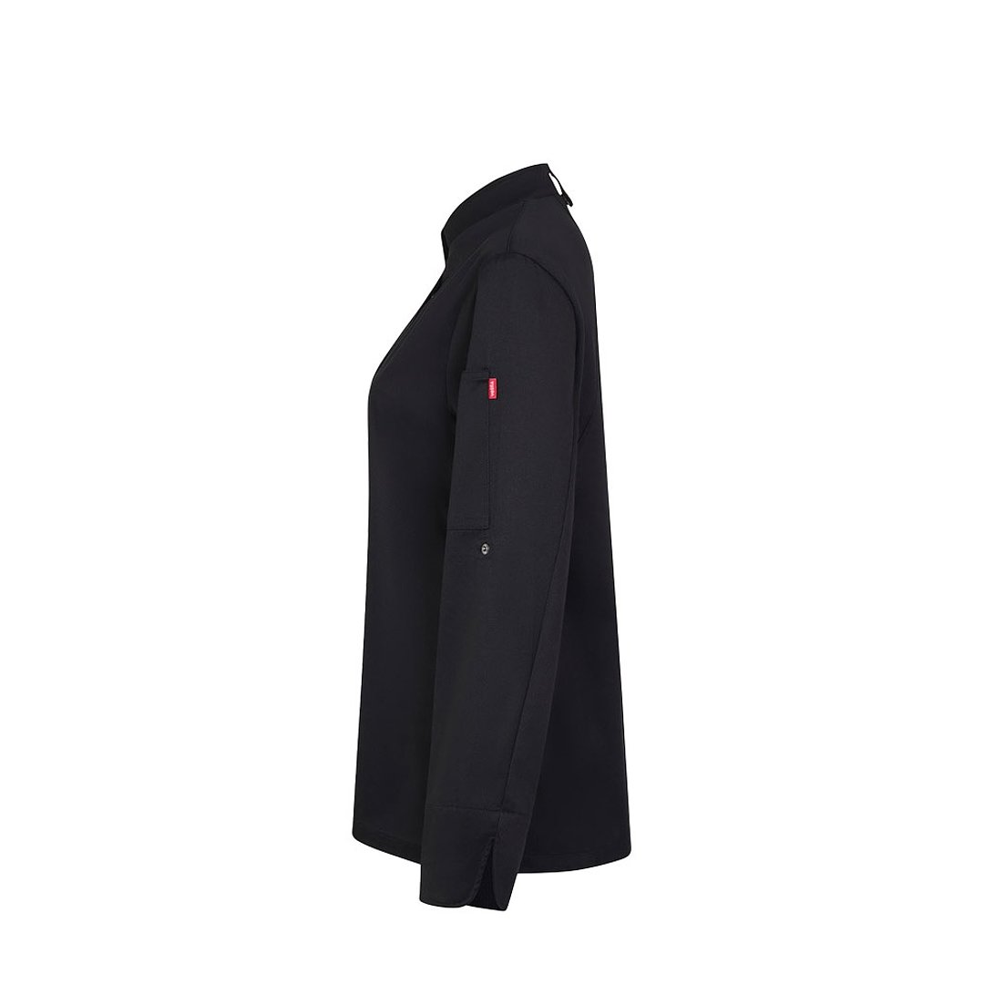 Kochjacke für Damen (190 g/m²), aus Baumwolle (35 %) und recyceltem Polyester (65 %) Jovigen