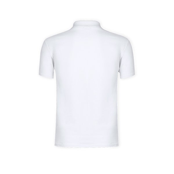 Erwachsene Weiß Polo-Shirt Idnal