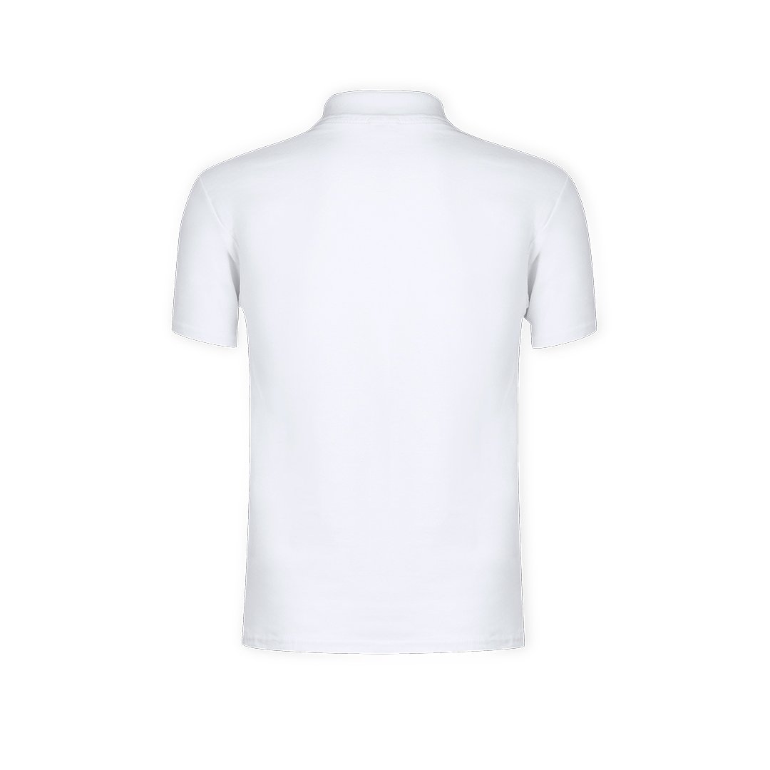 Erwachsene Weiß Polo-Shirt Idnal