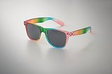 Regenbogen Sonnenbrille UV400 Lolly