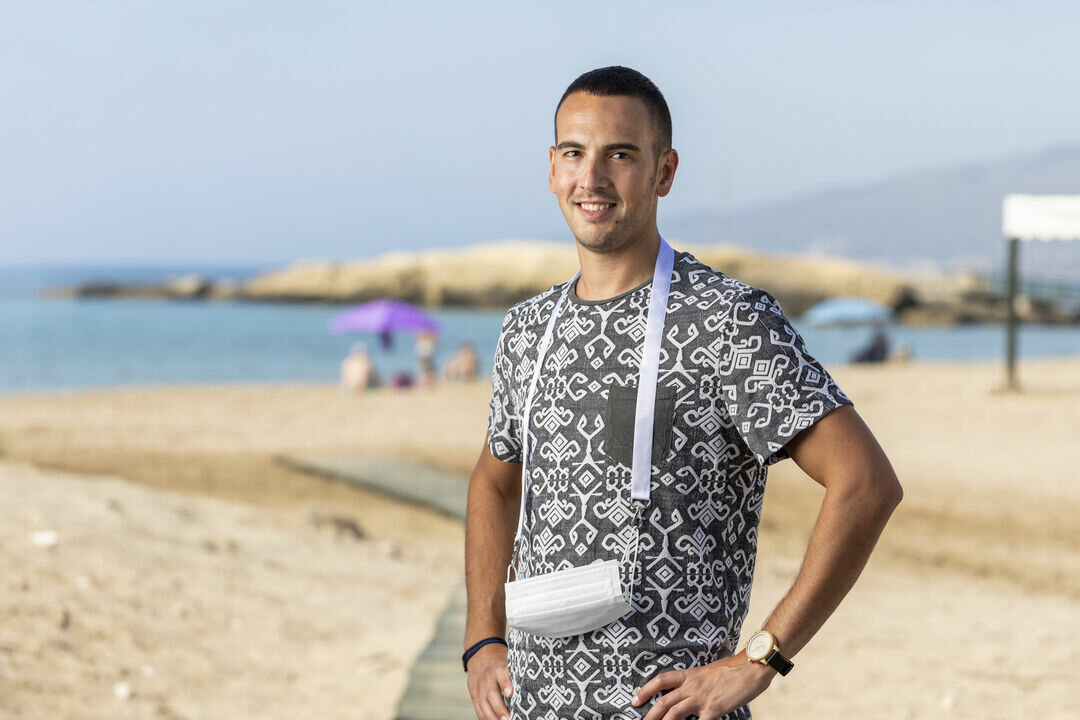 Halterung für Maske Schlüsselband Idrop