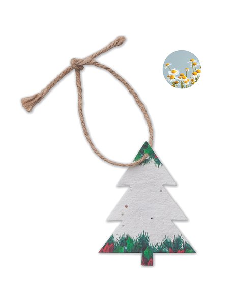 Weihnachtsschmuck Samenpapier Loli