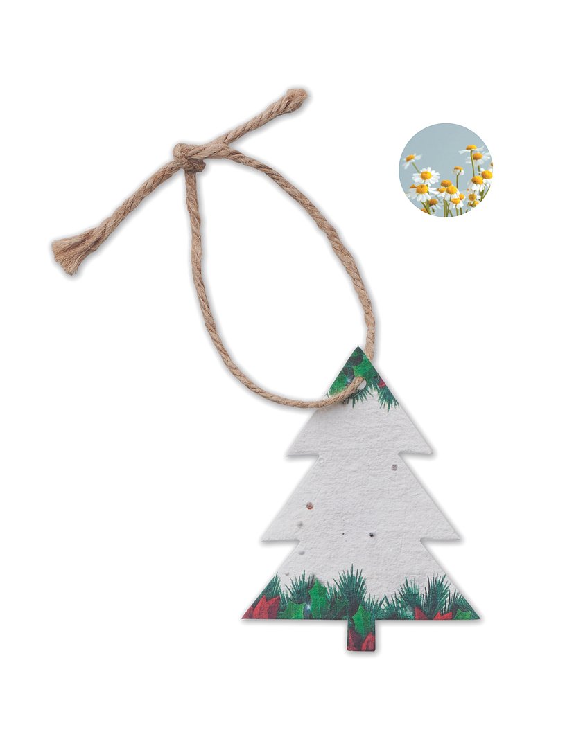 Weihnachtsschmuck Samenpapier Loli