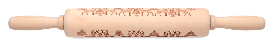 Teigrolle für Weihnachtsgebäck Rengan