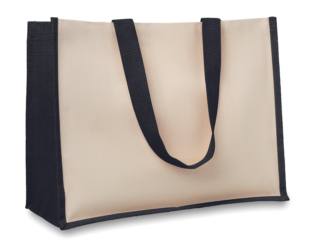 Jute/Canvas Shopper  Nelia