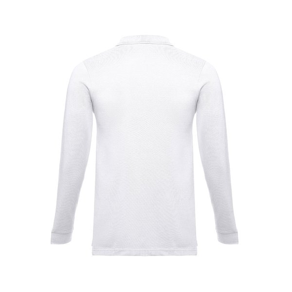 Langarm-Poloshirt aus Baumwolle für Herren Leenians