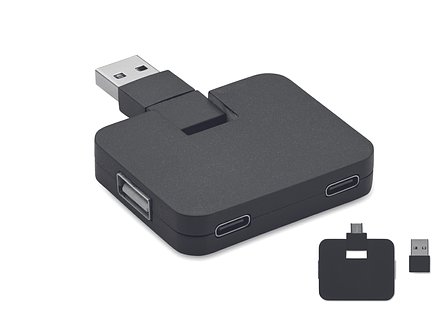 4 Port USB Hub Emendia