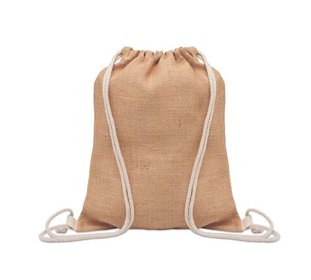 Jute Beutel mit Kordelzug Vign