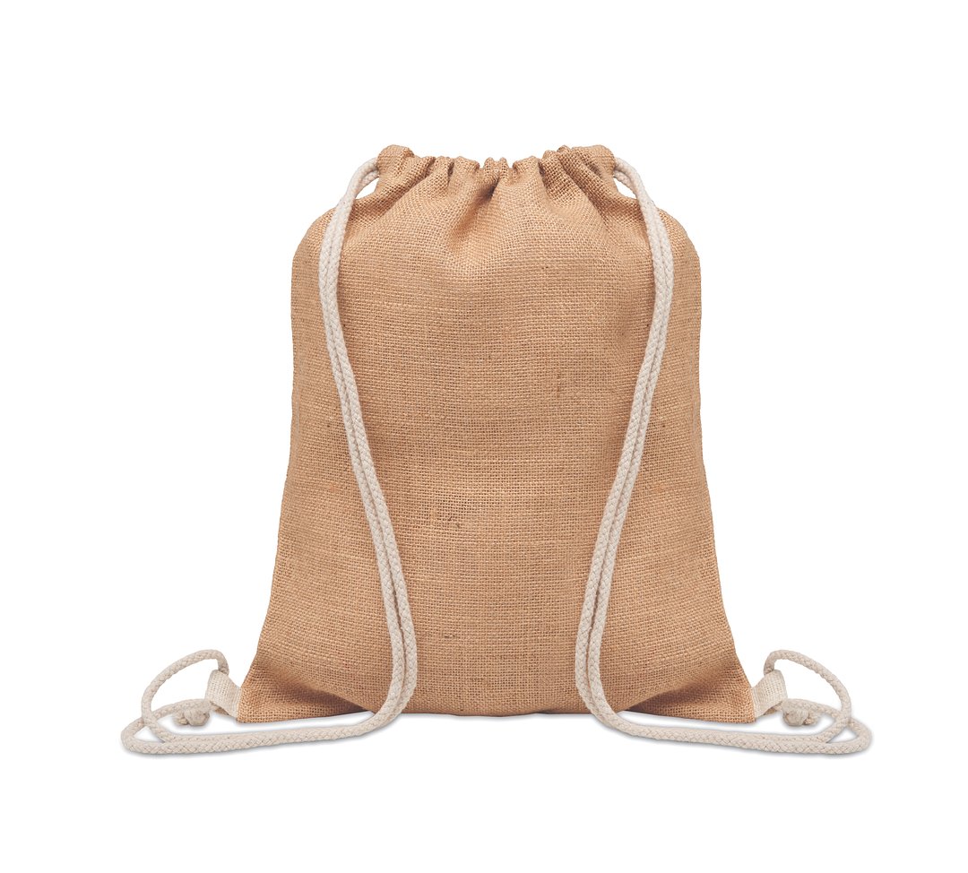 Jute Beutel mit Kordelzug Vign