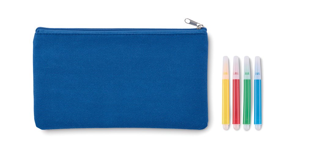 Schlampermäppchen mit Stiften Giafenian