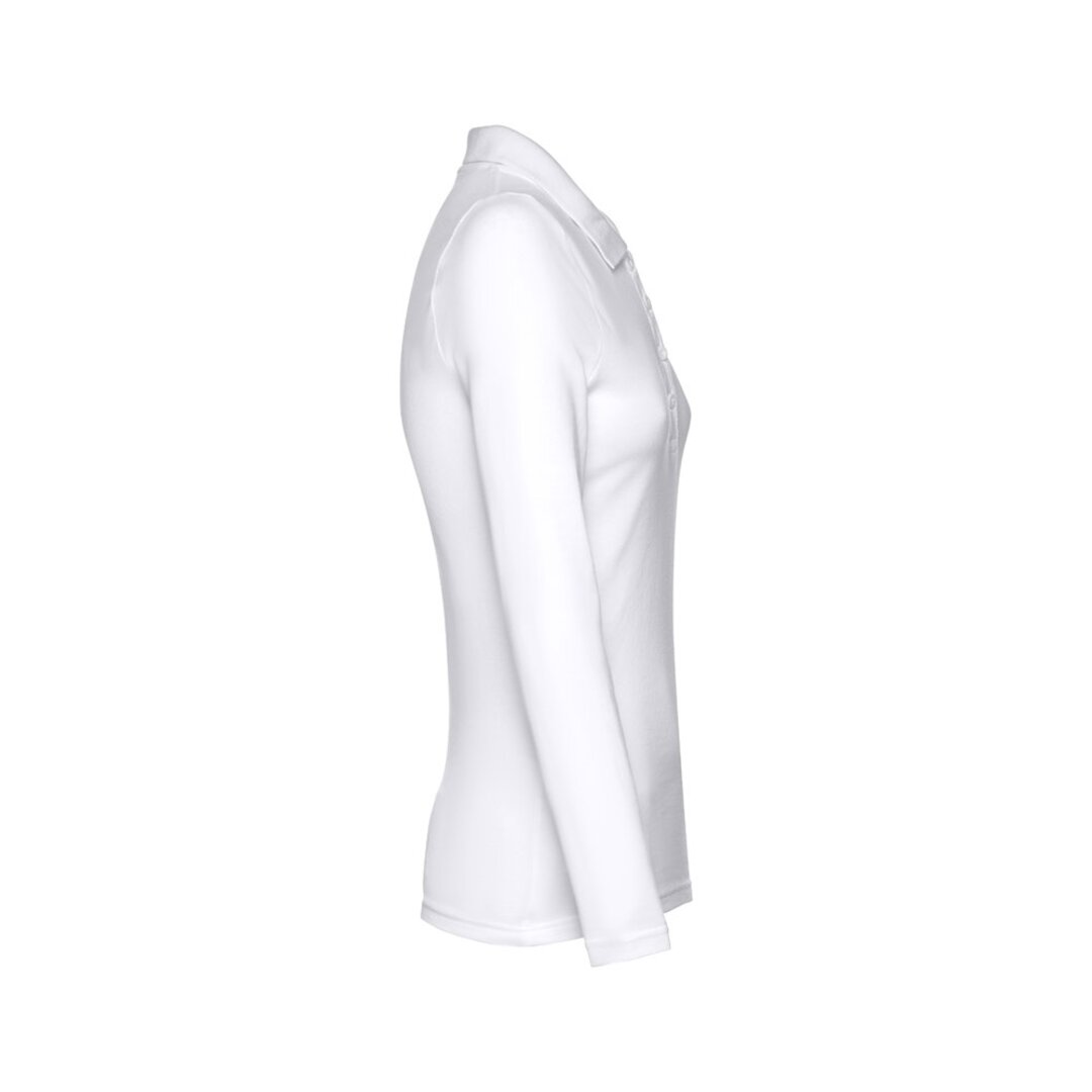 Damen Langarm-Poloshirt Waras