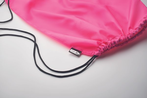 Beutel mit Kordelzug 190T RPET Rudescier