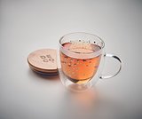 Becher Borosilikatglas Stern Bistein