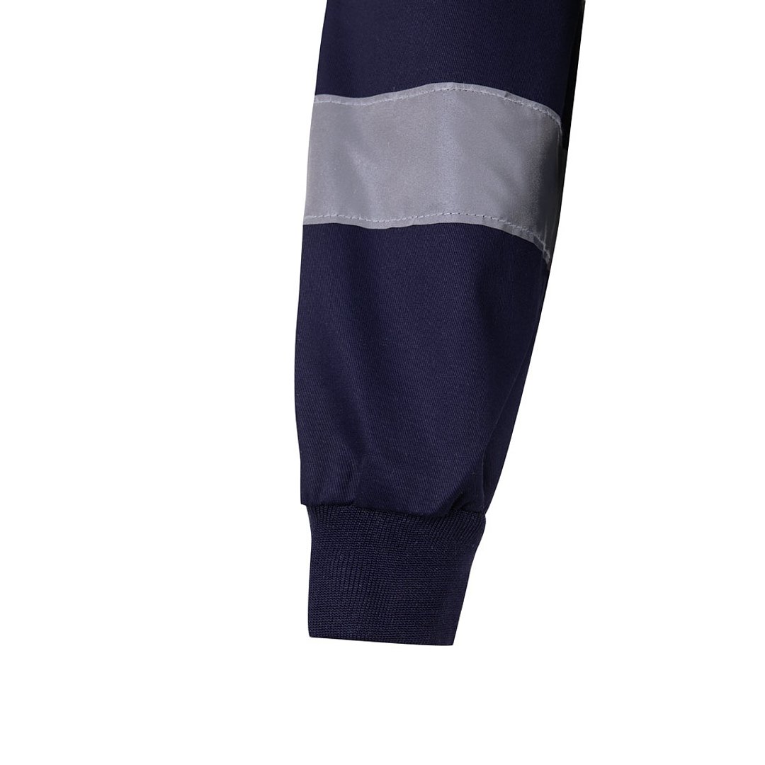 Zweifarbige Twill-Jacke (210g/m²) aus Polyester (80%) und Baumwolle (20%) Mirinas