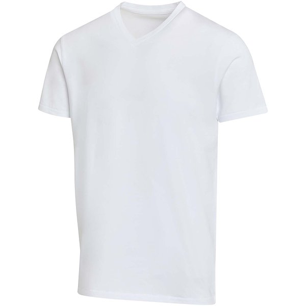 Kurzärmeliges T-Shirt V-Ausschnitt aus 200 g/m² Bio Baumwolle (OCS), unisex - Benina