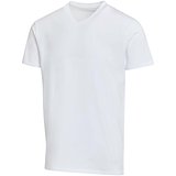 Kurzärmeliges T-Shirt V-Ausschnitt aus 200 g/m² Bio Baumwolle (OCS), unisex - Benina