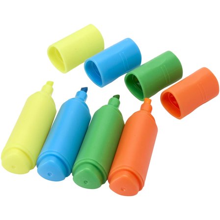 Textmarker Set aus recyceltem Kunststoff - Buoldin