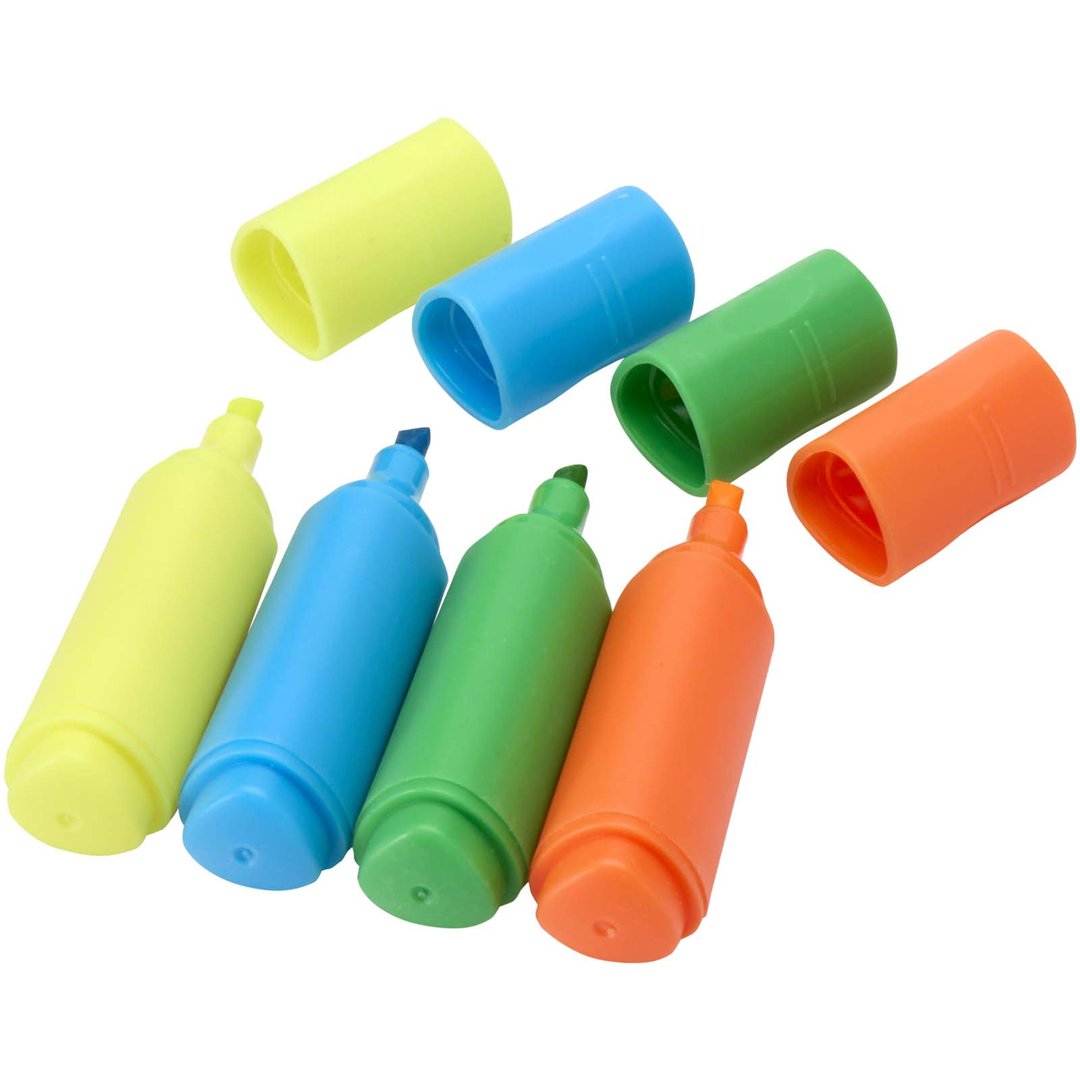 Textmarker Set aus recyceltem Kunststoff - Buoldin