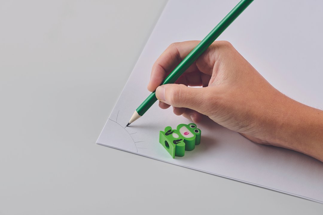 Holzbleistift mit Radiergummi Nolfrinep