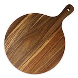 Servierplatte aus Holz rund, 31,5cm Chatinath