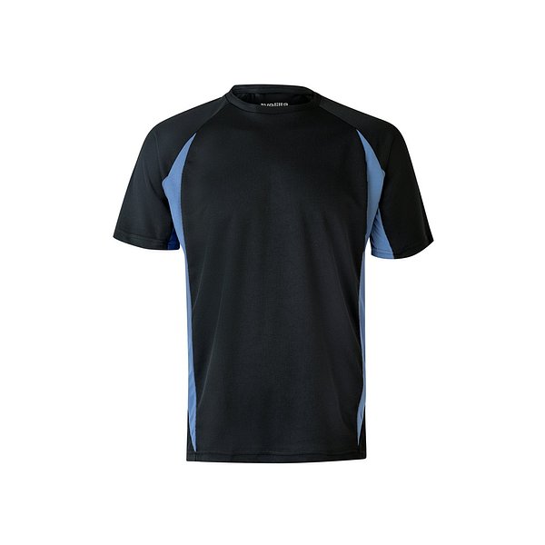 Zweifarbiges technisches T-Shirt mit Bird-Eye-Design (160 g/m²), aus Polyester (100%) Dumerix