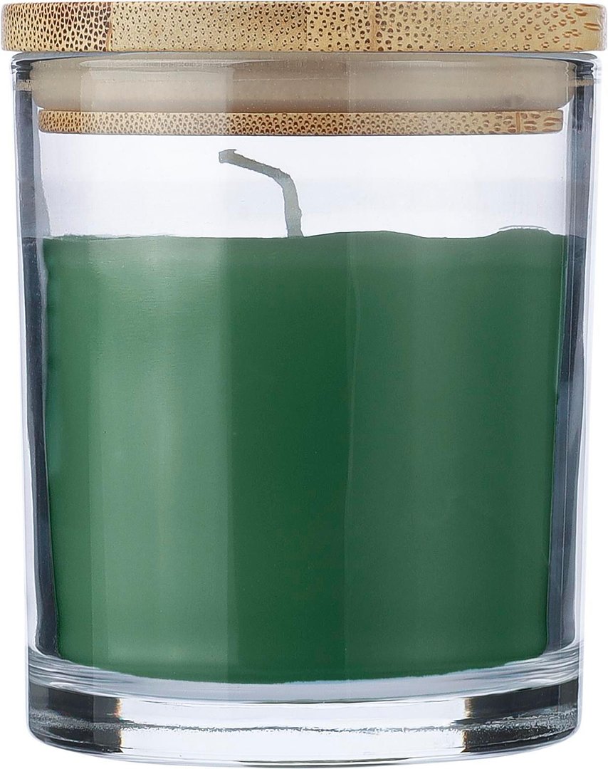Kerze Orliuna | Glas mit Bambusdeckel
