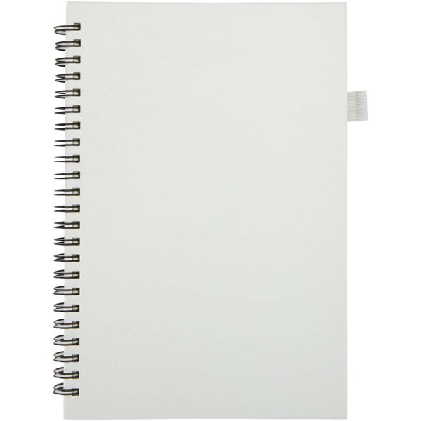 A5 Hardcover Spiralnotizbuch aus recyceltem Kunststoff - Palin