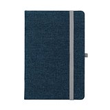 A5-Notizbuch aus Denim-Gewebe mit unlinierten Blättern Ruedivan